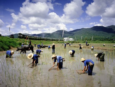 oriental express train Thailand Ron Bambridge