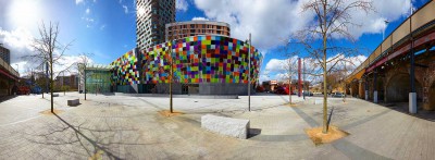 Glass Mill building London Ron Bambridge